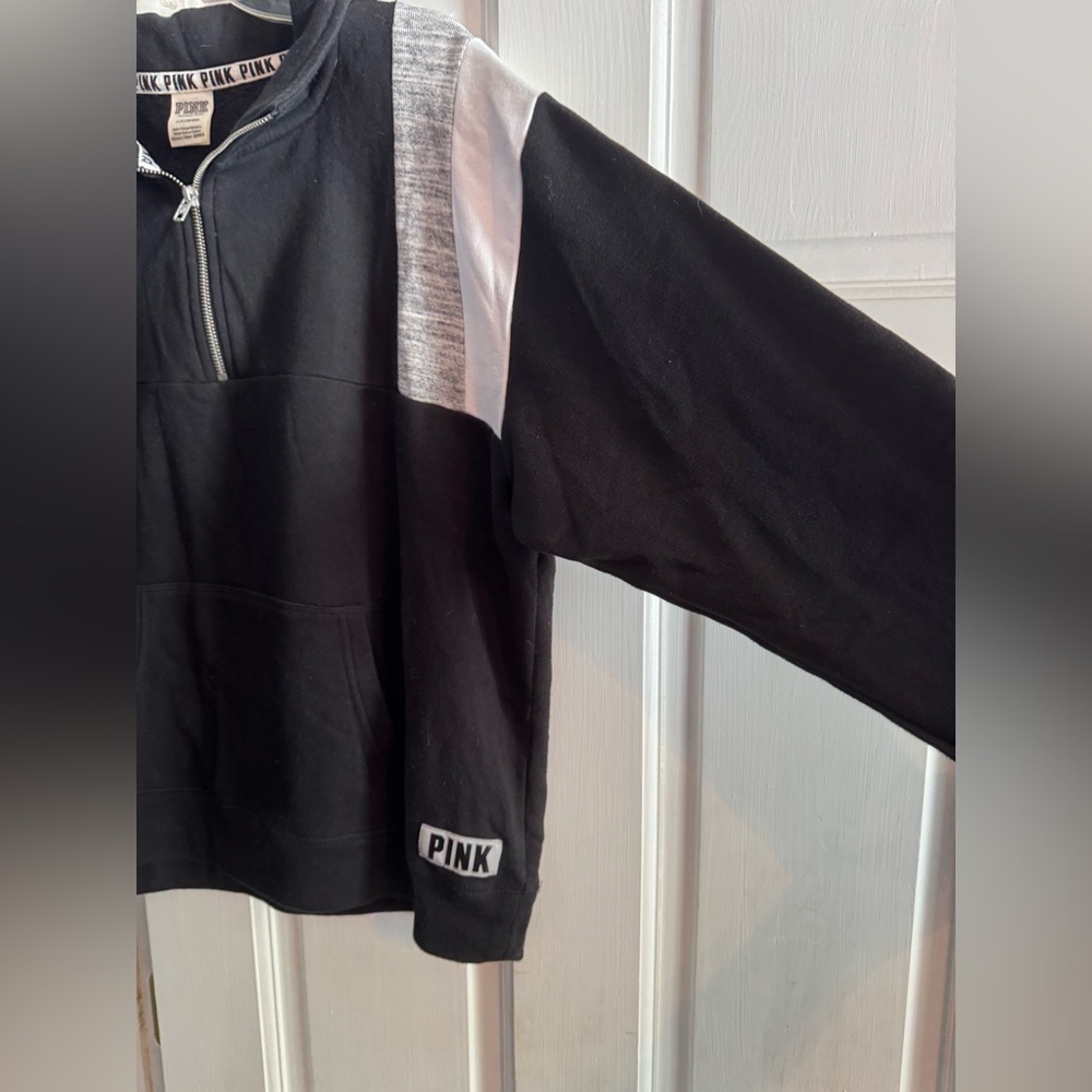 PINK Quarter-Zip Sweatshirt